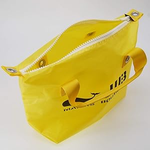 JIB ジブ　ボストンバッグ　クリームイエロー Amazon | [ジブ] ファスナートートバッグ M FTM (イエロー